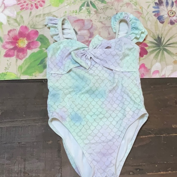 Colorful Mermaid Swimsuit Set - Picture 2 of 4